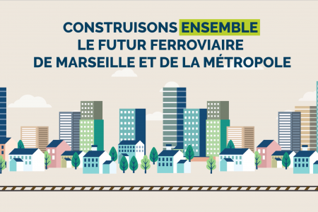 Motion design des reconstitution des fonctionnalités ferroviaires de la Gare du Canet à Marseille